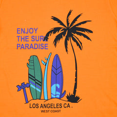 Enjoy The Surf Paradise Summer Half Sleeves Boys T-Shirt