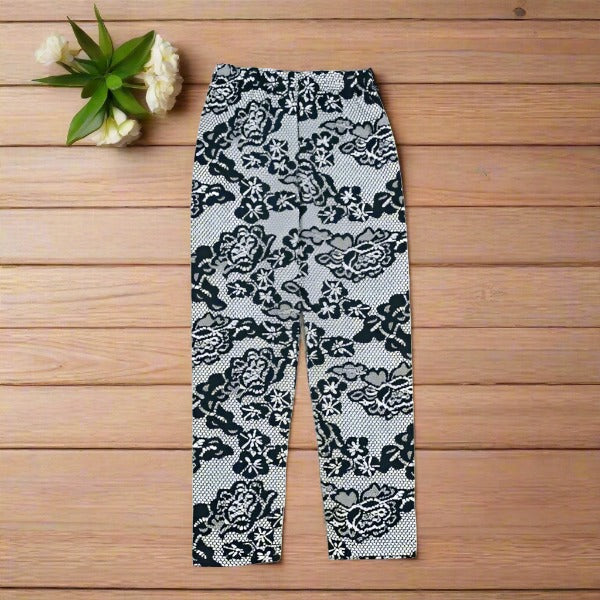 Relax Comfy Floral Pattern Design Girl Summer Tights