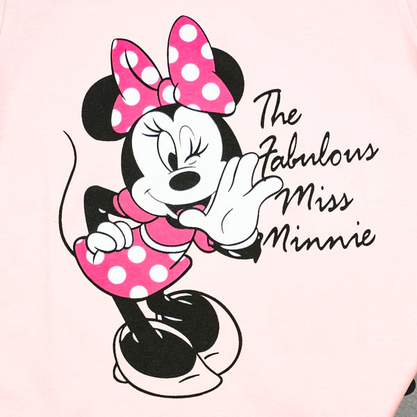 Superior Quality Cutie Minnie 2 Piece Toddler Girl Shirt Short Dress