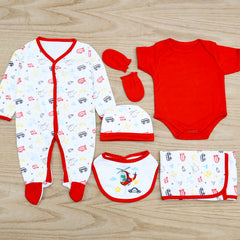 Transport Ways Baby Boy 7 Pieces Starter Set