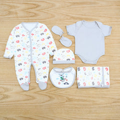 Transport Ways Baby Boy 7 Pieces Starter Set