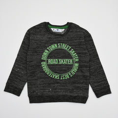 Road Skater Round Neck Boys Sweatshirt