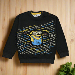 Minion Round Neck Boys Sweatshirt