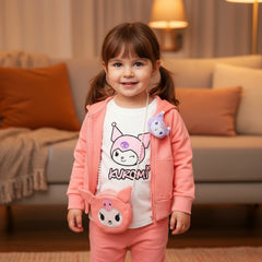 Superior Quality 4 Piece Hooded Winter Dress With Bag