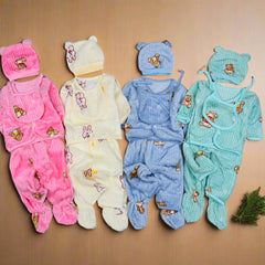 Cute Bear New Born Baby Girl Baby Boy 5 Pieces Bear Starter Set