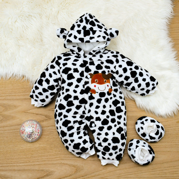 Cute Moo Moo Baby Boy Baby Girl Superior Quality Winter Romper