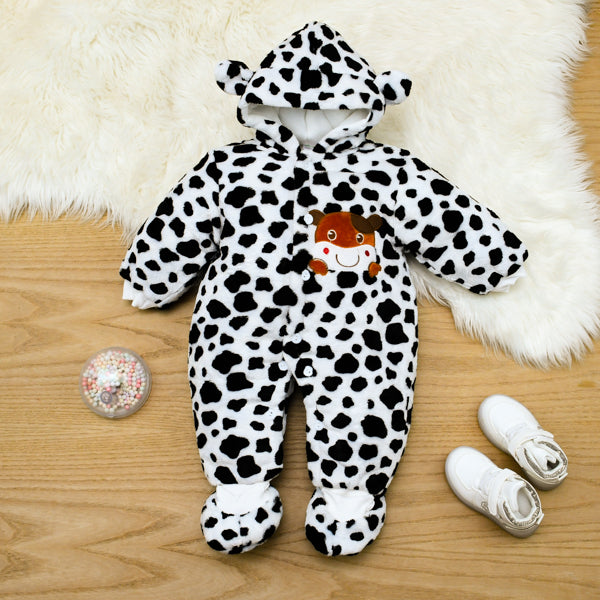 Cute Moo Moo Baby Boy Baby Girl Superior Quality Winter Romper