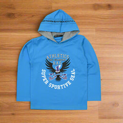 Premium Quality Sky Blue Super Seal Hood Shirt