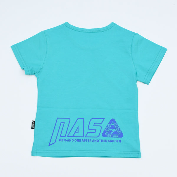 Mission Space Explore Round Neck Half Sleeves Boy T-Shirt