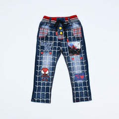 Spider man Jeans Pants with Drawstring