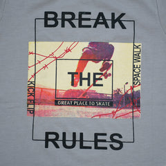 Break The Rules Round Neck Boys T-Shirt