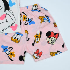 2 Pieces Minnie Girls Shirt Shorts