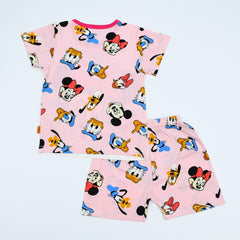 2 Pieces Minnie Girls Shirt Shorts