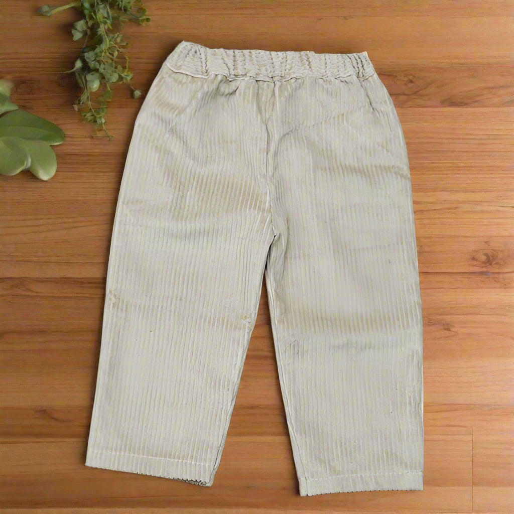 Classic Gentleman Baby & Toddler Outfit – Corduroy Waistcoat & Pants with Cotton Shirt (3M-4Y)