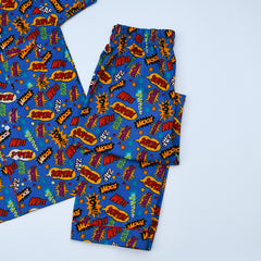 2 Piece Super Power Boys Sleepwear