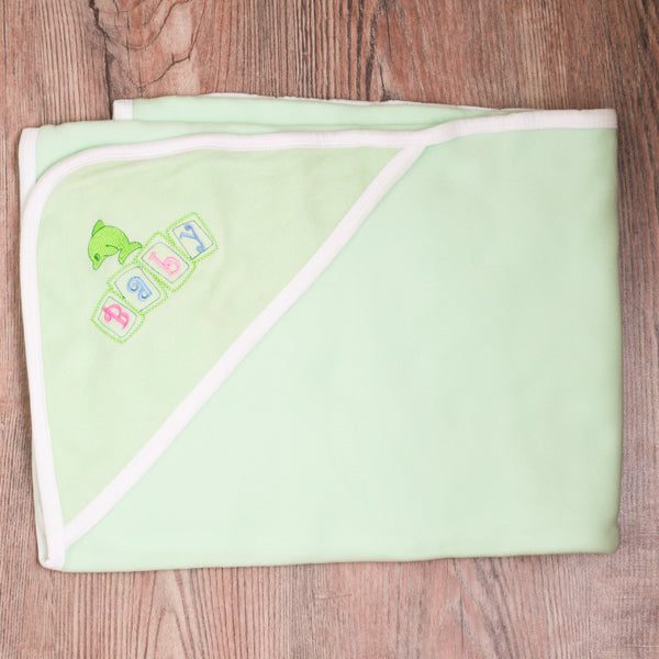 Lucky Baby Hooded Wrapping Super Soft Fleece Blanket