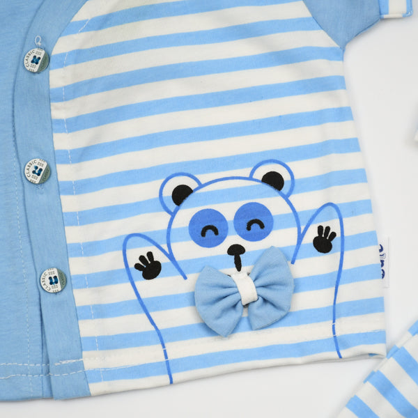 3 Piece Shirt Shorts and Cap Baby Boy Set