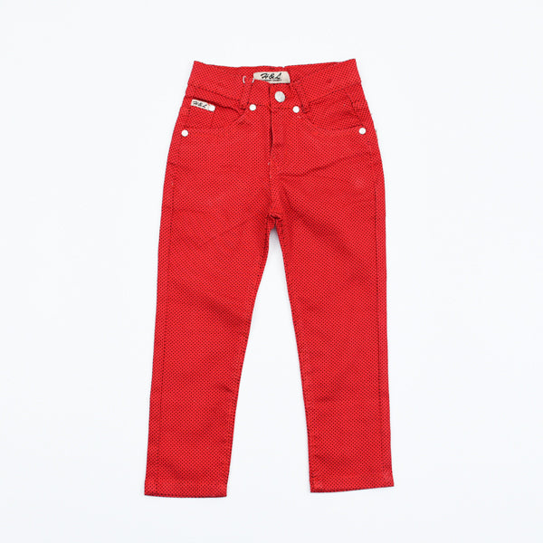 Dot Style Girls Jeans Pants