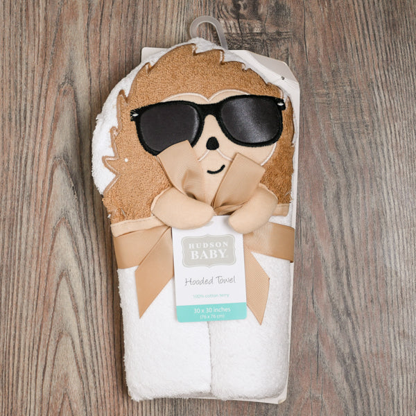 Hudson Baby Mr. Hedgehog Hooded Towel