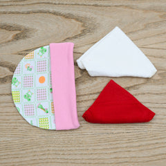 New Born Baby Cap and Face Towel Set