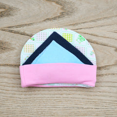 New Born Baby Cap and Face Towel Set