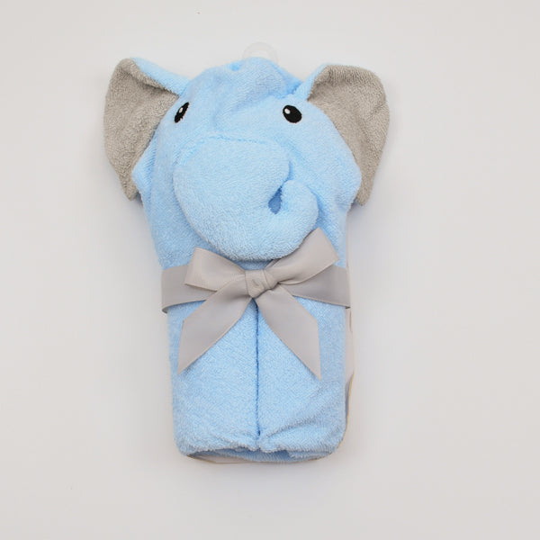 Hudson Baby Elephant Hooded Bath Towel