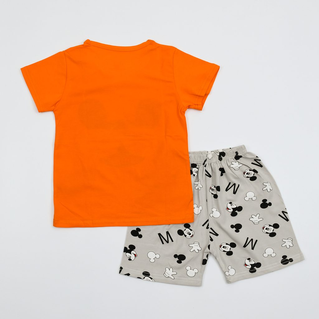 Boys Premium Quality 100% Cotton Shirt Shorts Set