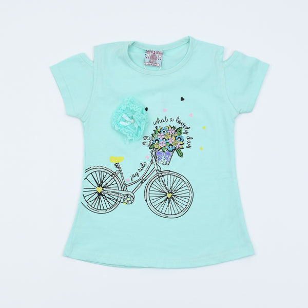 Joy Ride On A Lovely Sunny Day Girls T-Shirt