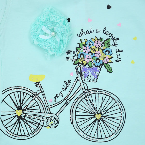 Joy Ride On A Lovely Sunny Day Girls T-Shirt