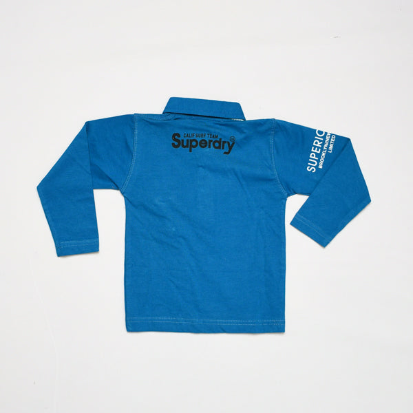 SUP Full Sleeves Collar Neck Boys T-Shirt