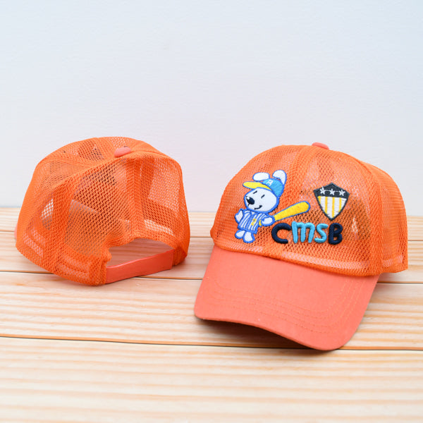 Boys Trendy 6 Panel Air Mesh Cap with Adjustment