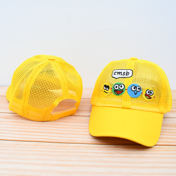 Boys Trendy 6 Panel Air Mesh Cap with Adjustment