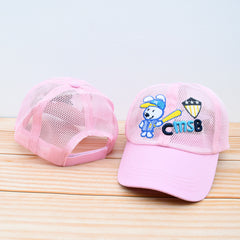 Boys Trendy 6 Panel Air Mesh Cap with Adjustment