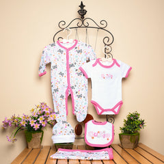 5 Piece Baby Girl Summer Dress Set