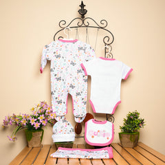 5 Piece Baby Girl Summer Dress Set