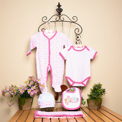 5 Piece Baby Girl Summer Dress Set