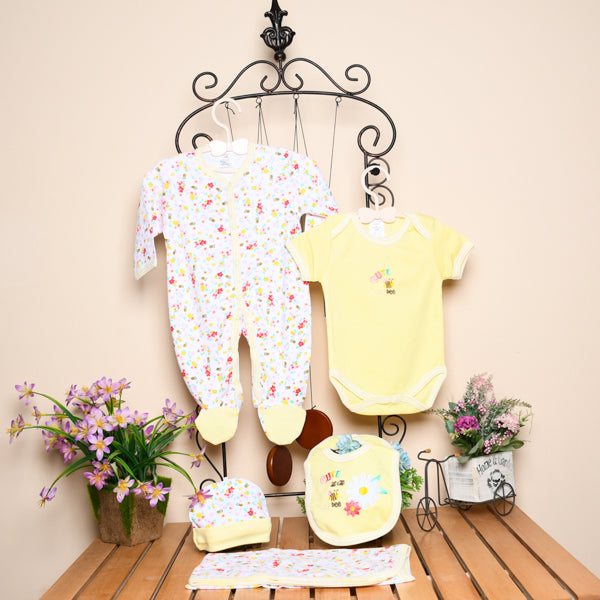 5 Piece Baby Girl Summer Dress Set