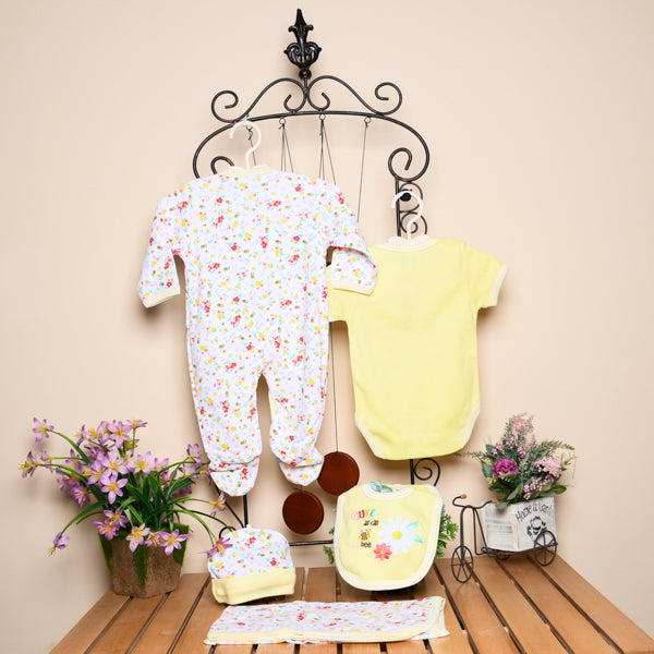 5 Piece Baby Girl Summer Dress Set