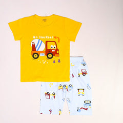 Boys On The Road T Shirt Shorts Set