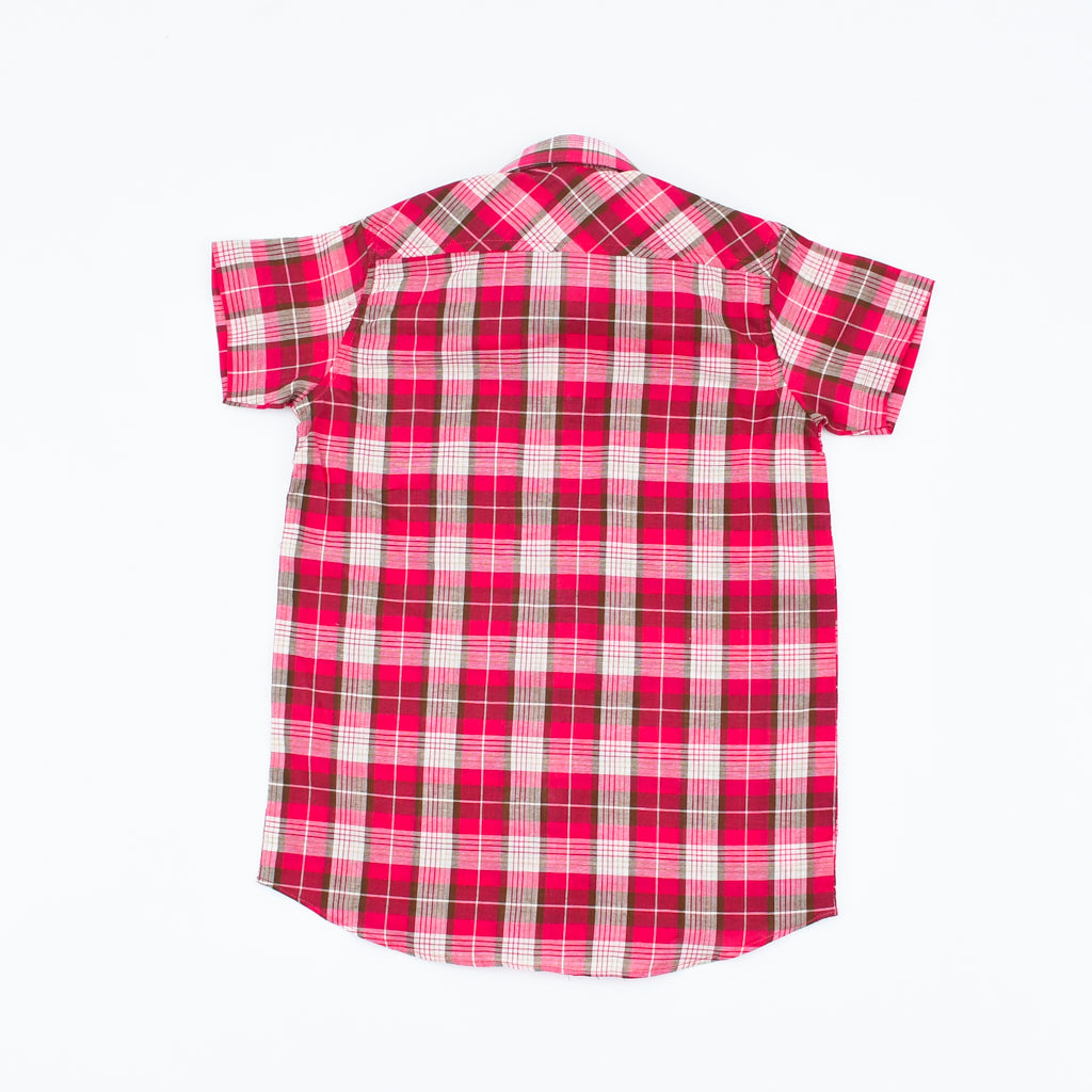 Boys Checkered Cotton Summer Shirt