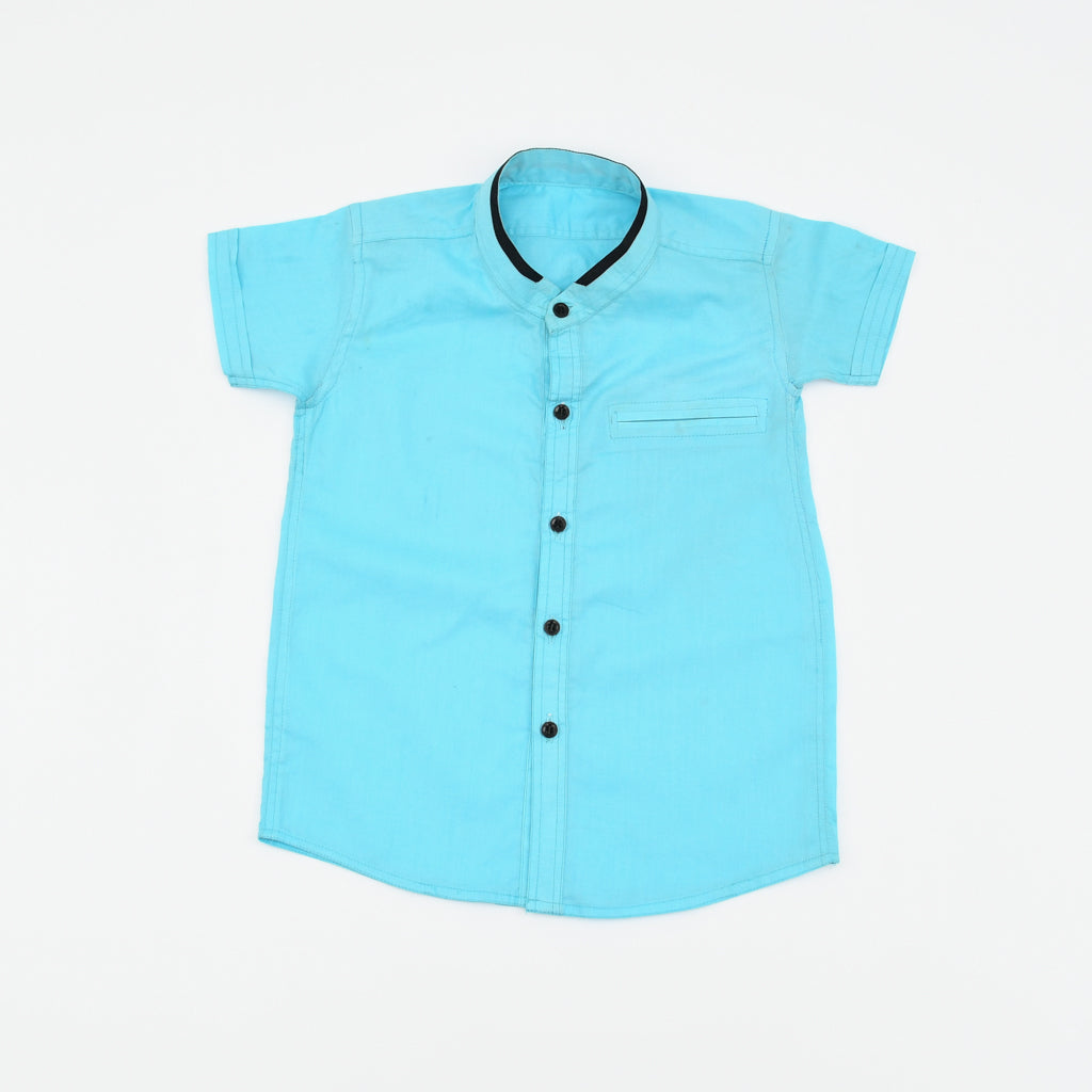 Boys Button Down Cotton Summer Shirt