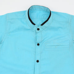 Boys Button Down Cotton Summer Shirt