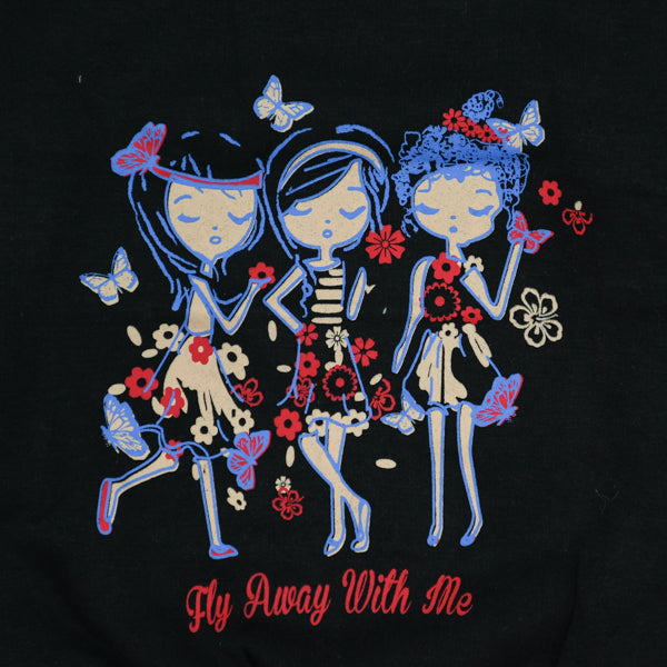 Fly Away Fairies World Girls Sweatshirt