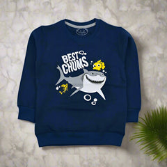 Best Chums Happy Fish Boys Sweatshirt