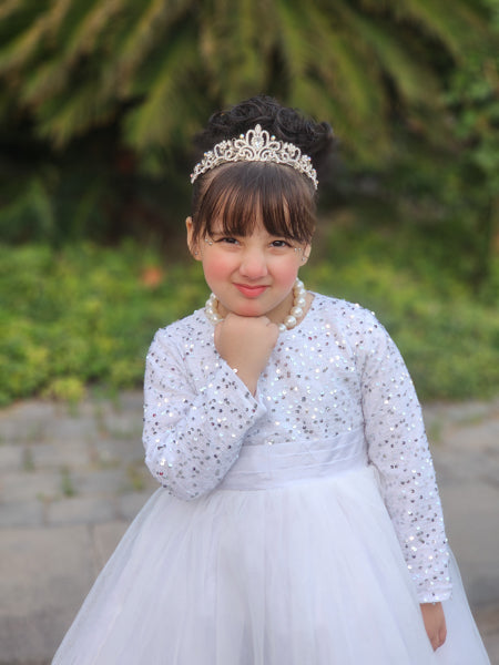 Grace & Glamour – Girls' Gown for Parties, Weddings & More (1–12 Years)