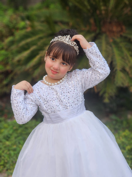 Grace & Glamour – Girls' Gown for Parties, Weddings & More (1–12 Years)