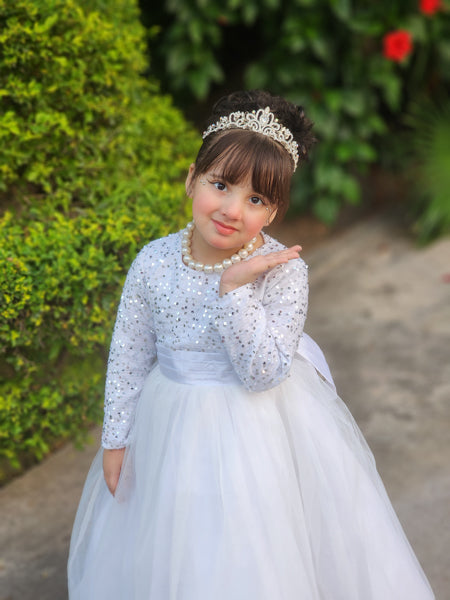 Grace & Glamour – Girls' Gown for Parties, Weddings & More (1–12 Years)