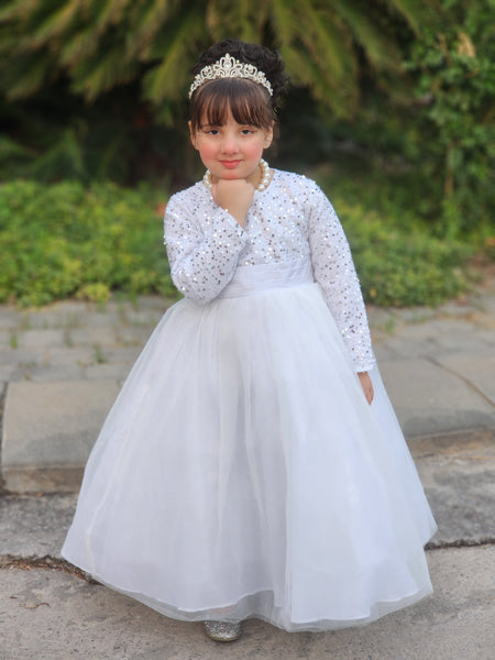 Grace & Glamour – Girls' Gown for Parties, Weddings & More (1–12 Years)