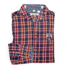 Boys Superior Quality Cotton Check Shirt