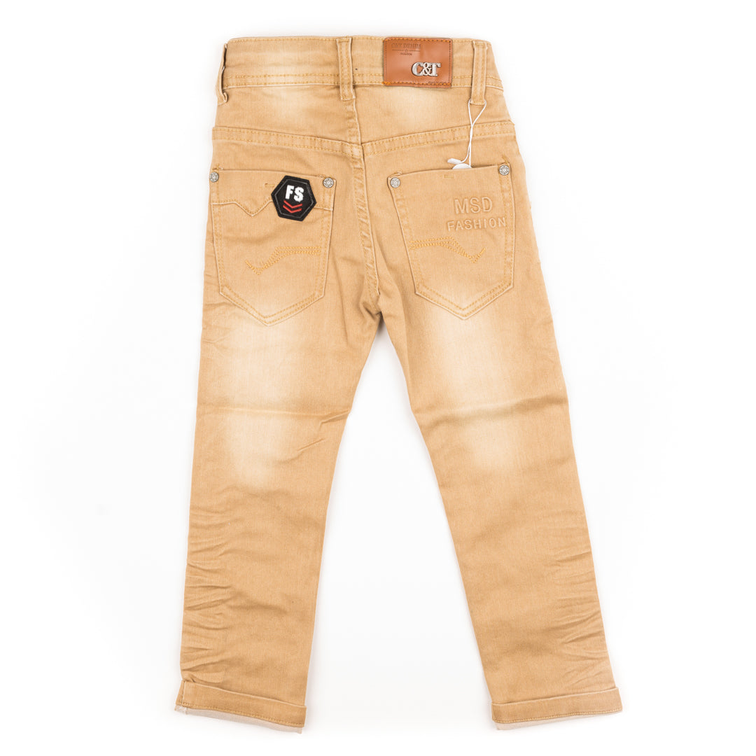 C & T Premium Quality Skin/Latte Denim Pants